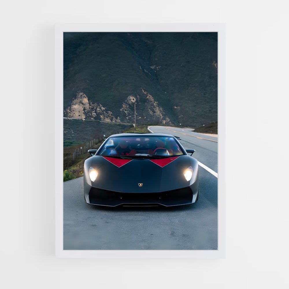 Poster Vision Lamborghini (vue 3)